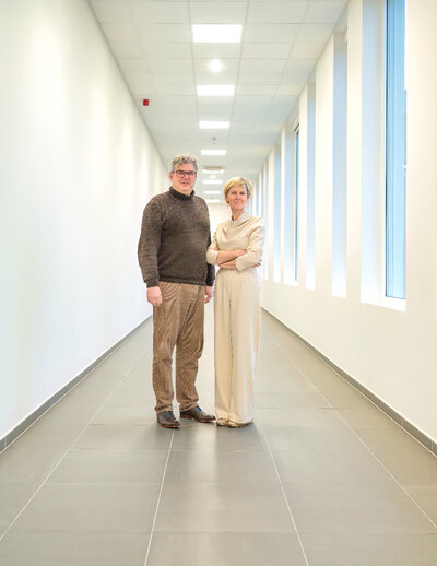 Peter Verhulst (OLV) en Sabine Siau (ASZ)