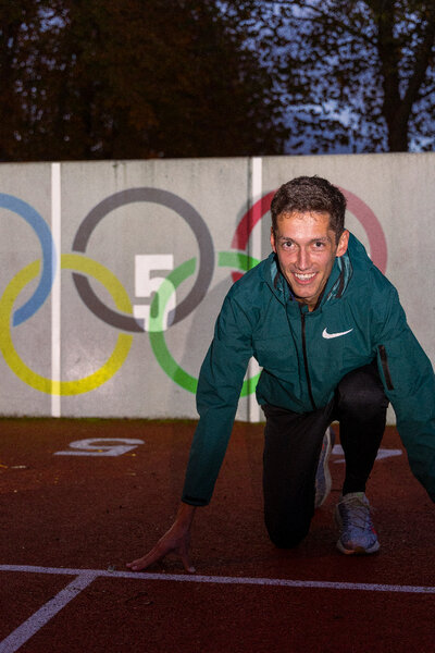 Ruben Verheyden wil graag naar de Olympische Spelen in Parijs
